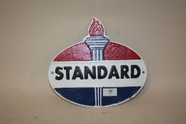 ***A STANDARD OIL PLAQUE**