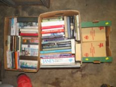 THREE BOXES OF MILITARY RELATED BOOKS