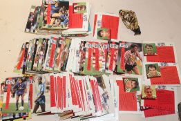 A COLLECTION OF PROSET FOOTBALL CARDS ETC