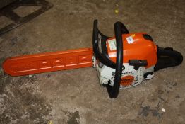 A STIHL CHAINSAW