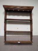 A MODERN OPEN WALL RACK W 65 CM