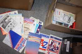 A SMALL BOX OF ORDNANCE SURVEY MAPS