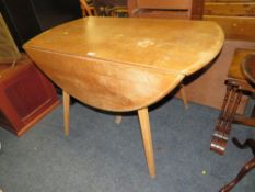 AN ERCOL DROPLEAF TABLE A/F