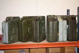 SIX JERRY CANS