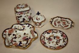 A COLLECTION OF MASONS MANDALAY CERAMICS