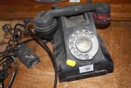 A VINTAGE TELEPHONE A/F