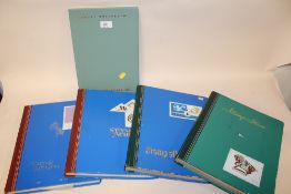 FIVE STAMP ALBUMS