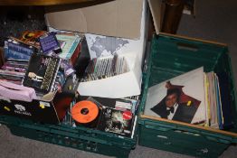 A QUANTITY OF CDS TOGETHER WITH A SMALL QUANTITY OF LP RECORDS AND 7