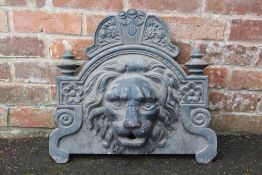 A CAST FOUNTAIN BACK - H 50 cm