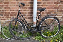 A BLACK LOGAN BICYCLE A/F