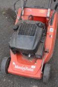 A MOUNTFIELD PETROL MOWER WITH GRASS BOX