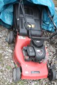 A SOVEREIGN PETROL LAWN MOWER