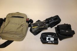 A COLLECTION OF BINOCULARS TO INCLUDE TO PRACTIKA EXAMPLES