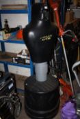 A GOLDS GYM PUNCHING DUMMY A/F
