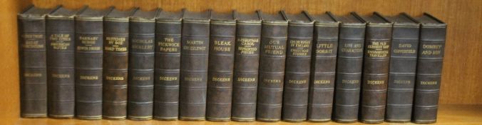 CHARLES DICKENS, A SET OF 16 VOLUMES PUBLISHED BY ODHAMS PRESS