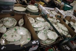 SIX TRAYS OF ROYAL DOULTON 'COUNTESS' TEA & DINNERWARE, MAINLY GOOD CONDITION, see condition