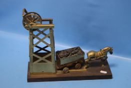 A BRASS MINING SCENE