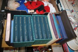 A COLLECTION OF FOLIO SOCIETY BOOKS TO INCLUDE SHAKESPEARE, A CHRISTMAS CAROL, ETC.