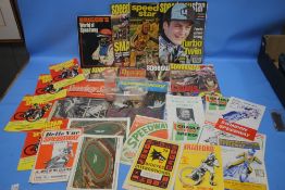 A SELECTION OF MIDLANDS SPEEDWAY (CRADLEY, WOLVES, BIRMINGHAM, LEICESTER) INCLUDING SOME 1970S