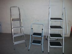 THREE STEP LADDERS