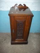 A MAHOGANY POT CUPBOARD