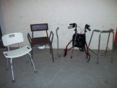 A SELECTION OF DISABILITY AIDS