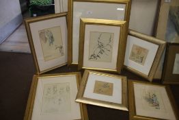 A QUANTITY OF J. H. DOWD PRINTS, ILLUSTRATIONS OF CHILDREN (7)