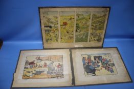 THREE ORIENTAL STYLE PRINTS