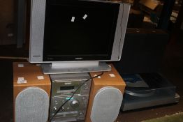 A SONY HI-FI, A PHILIPS 15