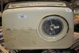A VINTAGE BUSH RADIO