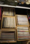 FIVE BOXES OF MAINLY EASY LISTENING LP RECORDS