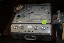 A VINTAGE FERROGRAPH SERIES 6 REEL TO REEL PLAYER