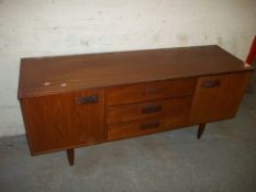 A TEAK RETRO SIDEBOARD