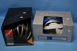 TWO NEW BOXED CYCLING HELMETS