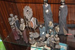 A COLLECTION OF EASTERN STYLE FIGURES