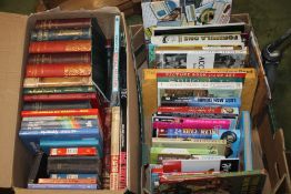 TWO BOXES OF MISCELLANEOUS BOOKS