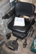 A SOLUTIONS MOBILITY LTD ELECTRIC MOBILITY CHAIR - AS FOUND SPARES AND REPAIRS