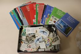 A COLLECTION OF CIGARETTE CARDS ETC.