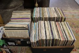 THREE BOXES OF LP RECORDS