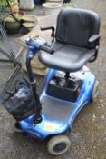 A STERLING MOBILITY SCOOTER PLUS CHARGER - AS FOUND