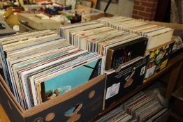 THREE BOXES OF LP RECORDS