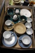 A COLLECTION OF DENBY STONEWARE ETC.