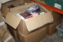 EIGHT BOXES OF ASSORTED WHOLESALE GOODS TO INCLUDE HALLOWEEN ITEMS, TABLET CASES ETC