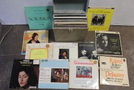 A CASE OF CLASSICAL LP RECORDS