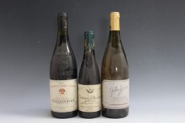 1 BOTTLE OF DOMAINE DU GOUR DE CHAULE GIGONDAS 2000 - IN NECK, together with a half bottle of