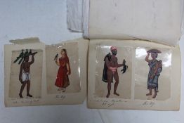 INDIAN SCHOOL - AN ASSORTMENT OF APPROXIMATELY 100 OF MICA STUDIES, each measures approx 10.5 cm