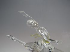 A SWAROVSKI SCS MAGIC OF DANCE 2004 EDITION OF ANNA, with box and certificate, H 17 cm, W 20 cm
