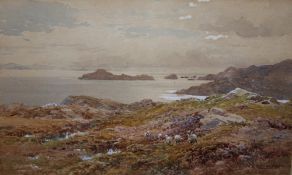 EDWARD THEODORE COMPTON (1849-1921). 'Loch Skiport', signed lower right and dated 189?, watercolour,