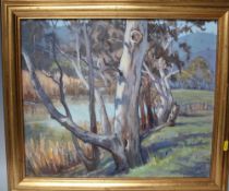 J. SEGAL - AUSTRALIAN (XX). 'Morleys Creek, Gundagai, New South Wales', signed lower right, oil on
