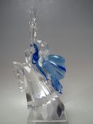A SWAROVSKI CRYSTAL 'MAGIC OF DANCE' FIGURE OF ISADORA, with box, H 20 cm